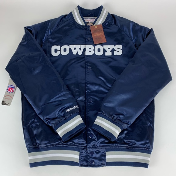 dallas cowboys mitchell and ness jacket